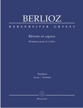 Reverie et Caprice Orchestra Scores/Parts sheet music cover